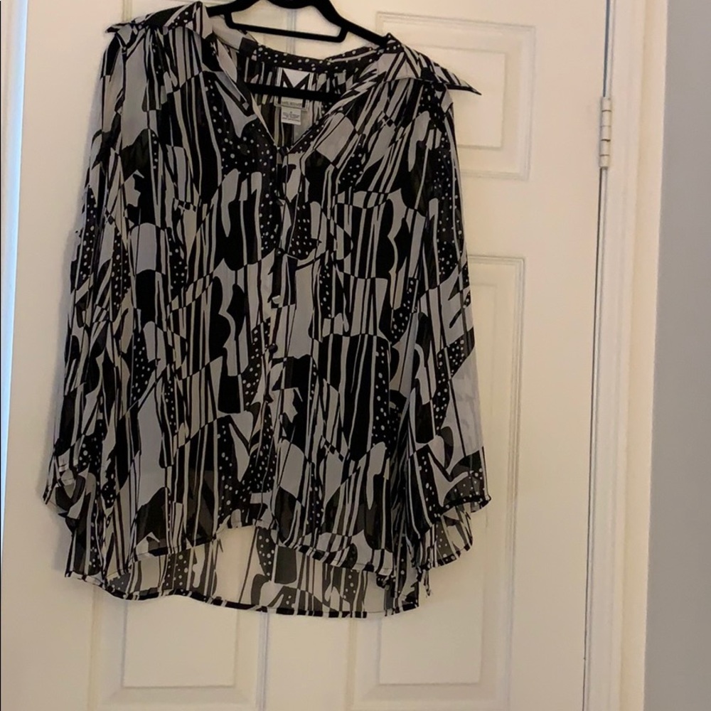 Two piece blouse